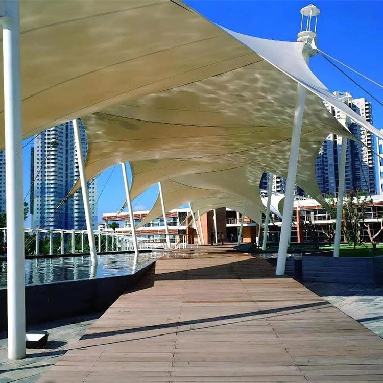 磐石市膜结构景观棚