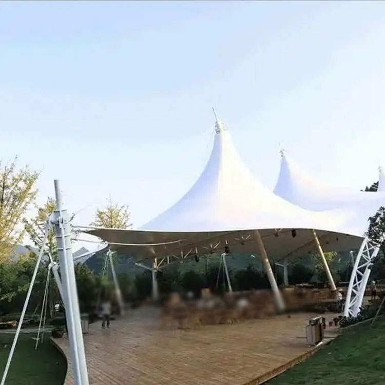 磐石市膜结构景观棚