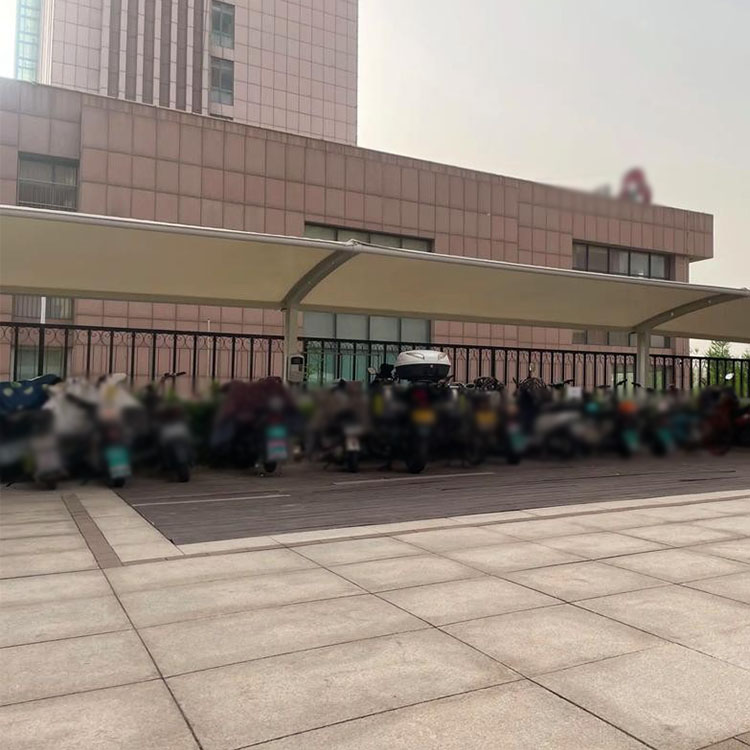 磐石市膜结构电动车棚